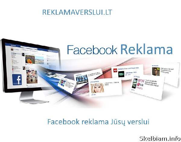 Nuotrauka Facebook reklama verslui