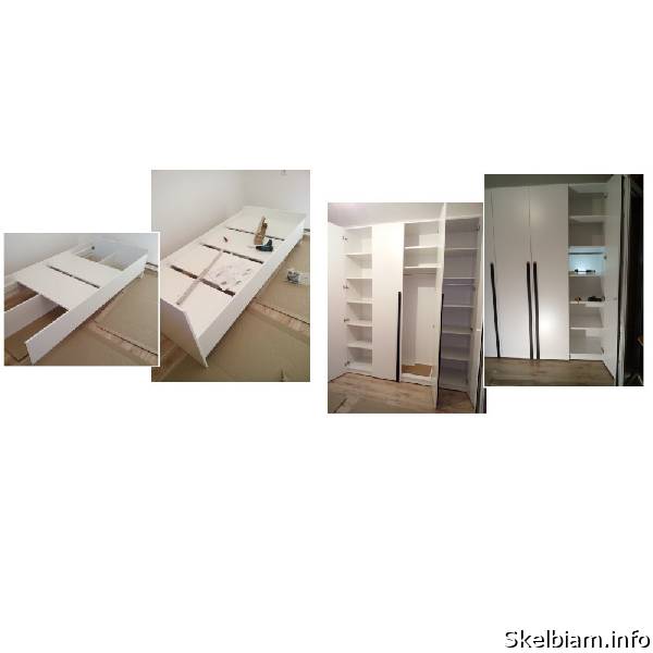 Skelbimas Montuoju baldus. Собираю мебель.