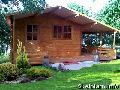 Nuotrauka Parduodame ir surenkame medinius sodo namelius