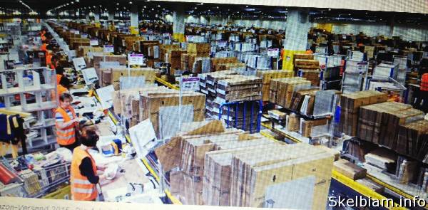 Nuotrauka Darbas Vokietijoje Erfurte sandeliuose.