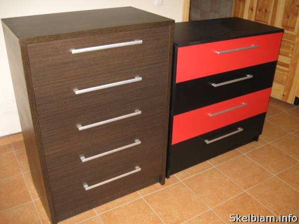 Skelbimas Jaunuolio komodos