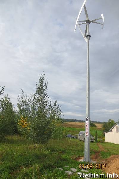 Nuotrauka Saulės elektrinės, vėjo jėgainės