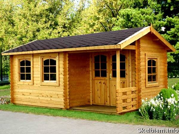 Skelbimas parduodame ir surenkame medinius sodo namelius