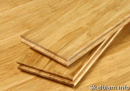 Nuotrauka Masyvo grindys - bambuko masyvo grindys