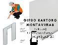 Gipso kartono montavimas Vilnius 860626833 skelbimai